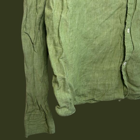 Banana Republic Standard Fit Linen Button Down Shirt - Picture 3 of 8